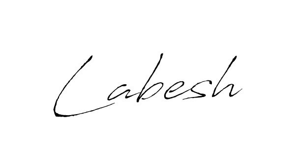 Design your own signature with our free online signature maker. With this signature software, you can create a handwritten (Antro_Vectra) signature for name Labesh. Labesh signature style 6 images and pictures png