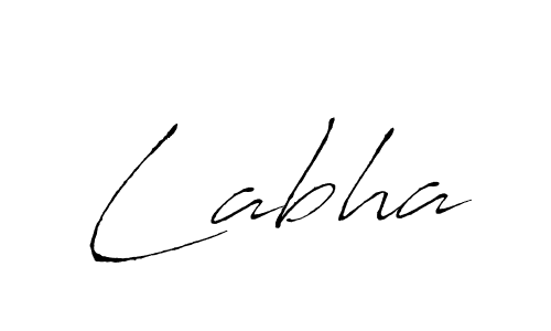 Create a beautiful signature design for name Labha. With this signature (Antro_Vectra) fonts, you can make a handwritten signature for free. Labha signature style 6 images and pictures png