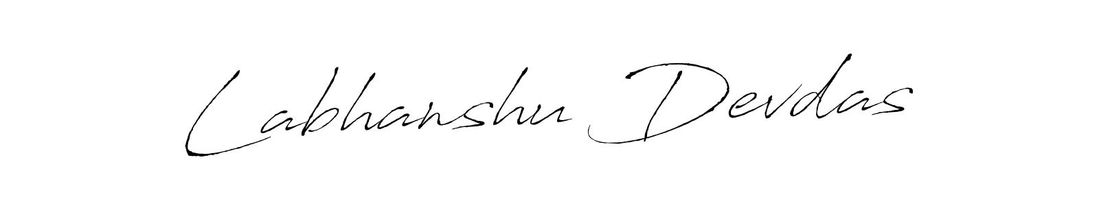 Antro_Vectra is a professional signature style that is perfect for those who want to add a touch of class to their signature. It is also a great choice for those who want to make their signature more unique. Get Labhanshu Devdas name to fancy signature for free. Labhanshu Devdas signature style 6 images and pictures png