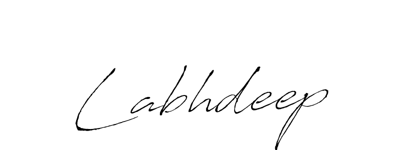 How to make Labhdeep signature? Antro_Vectra is a professional autograph style. Create handwritten signature for Labhdeep name. Labhdeep signature style 6 images and pictures png