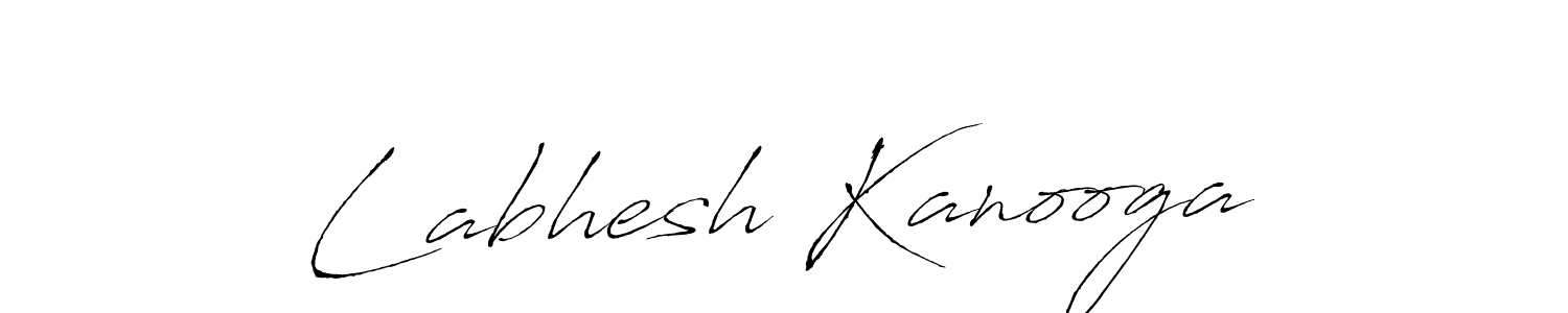 How to make Labhesh Kanooga signature? Antro_Vectra is a professional autograph style. Create handwritten signature for Labhesh Kanooga name. Labhesh Kanooga signature style 6 images and pictures png