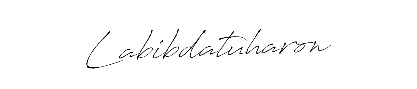 Use a signature maker to create a handwritten signature online. With this signature software, you can design (Antro_Vectra) your own signature for name Labibdatuharon. Labibdatuharon signature style 6 images and pictures png