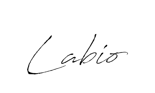 Design your own signature with our free online signature maker. With this signature software, you can create a handwritten (Antro_Vectra) signature for name Labio. Labio signature style 6 images and pictures png