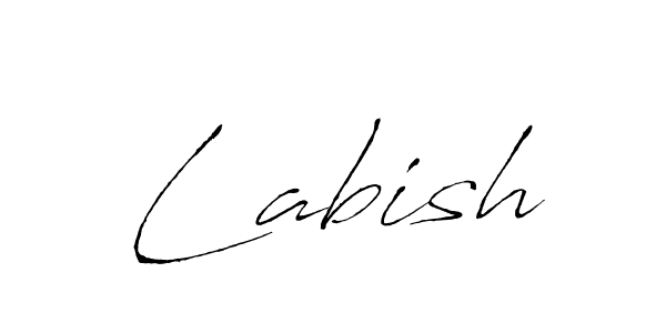 You should practise on your own different ways (Antro_Vectra) to write your name (Labish) in signature. don't let someone else do it for you. Labish signature style 6 images and pictures png