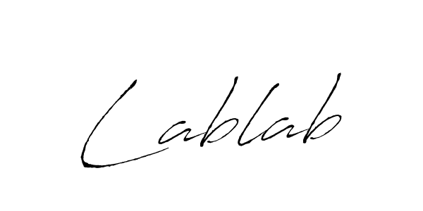 Lablab stylish signature style. Best Handwritten Sign (Antro_Vectra) for my name. Handwritten Signature Collection Ideas for my name Lablab. Lablab signature style 6 images and pictures png