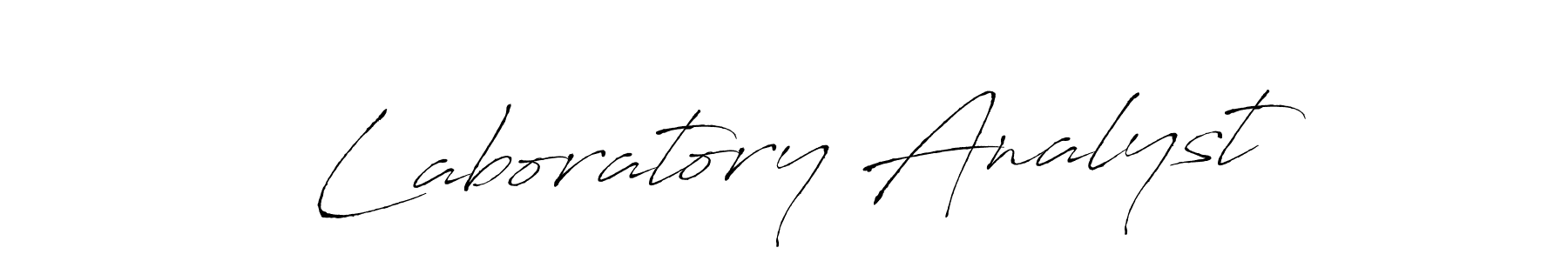 It looks lik you need a new signature style for name Laboratory Analyst. Design unique handwritten (Antro_Vectra) signature with our free signature maker in just a few clicks. Laboratory Analyst signature style 6 images and pictures png