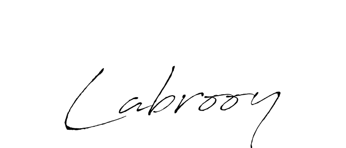 Design your own signature with our free online signature maker. With this signature software, you can create a handwritten (Antro_Vectra) signature for name Labrooy. Labrooy signature style 6 images and pictures png