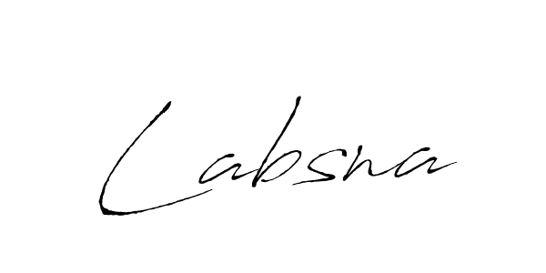Also we have Labsna name is the best signature style. Create professional handwritten signature collection using Antro_Vectra autograph style. Labsna signature style 6 images and pictures png