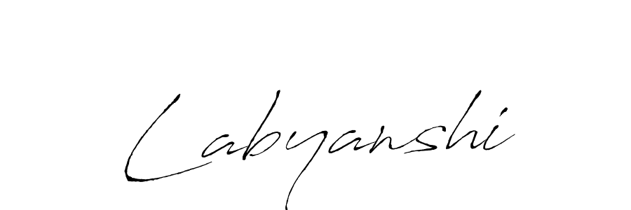 Similarly Antro_Vectra is the best handwritten signature design. Signature creator online .You can use it as an online autograph creator for name Labyanshi. Labyanshi signature style 6 images and pictures png