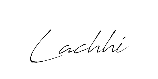 Make a beautiful signature design for name Lachhi. With this signature (Antro_Vectra) style, you can create a handwritten signature for free. Lachhi signature style 6 images and pictures png