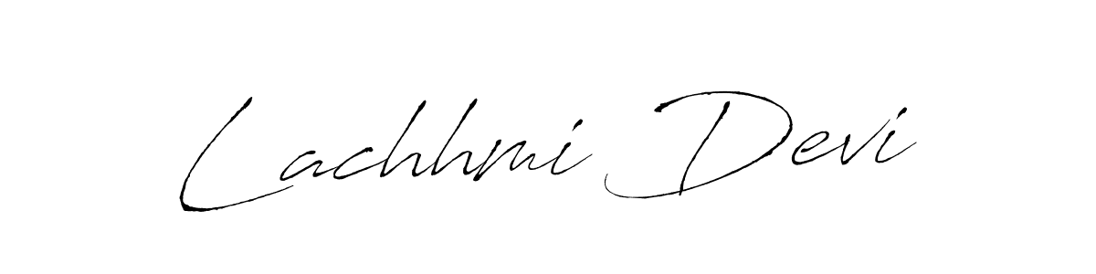 Lachhmi Devi stylish signature style. Best Handwritten Sign (Antro_Vectra) for my name. Handwritten Signature Collection Ideas for my name Lachhmi Devi. Lachhmi Devi signature style 6 images and pictures png