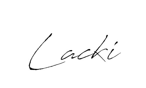 Similarly Antro_Vectra is the best handwritten signature design. Signature creator online .You can use it as an online autograph creator for name Lacki. Lacki signature style 6 images and pictures png