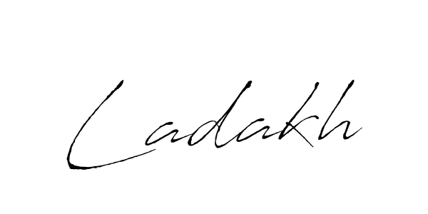 Design your own signature with our free online signature maker. With this signature software, you can create a handwritten (Antro_Vectra) signature for name Ladakh. Ladakh signature style 6 images and pictures png