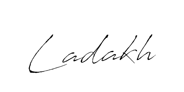 How to make Ladakh name signature. Use Antro_Vectra style for creating short signs online. This is the latest handwritten sign. Ladakh signature style 6 images and pictures png