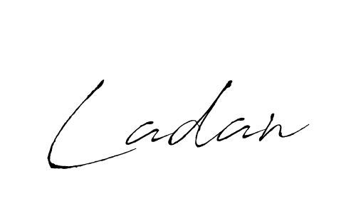 This is the best signature style for the Ladan name. Also you like these signature font (Antro_Vectra). Mix name signature. Ladan signature style 6 images and pictures png