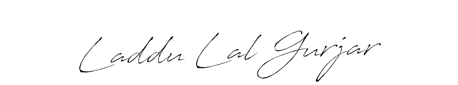 Create a beautiful signature design for name Laddu Lal Gurjar. With this signature (Antro_Vectra) fonts, you can make a handwritten signature for free. Laddu Lal Gurjar signature style 6 images and pictures png