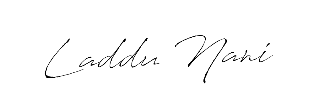 Once you've used our free online signature maker to create your best signature Antro_Vectra style, it's time to enjoy all of the benefits that Laddu Nani name signing documents. Laddu Nani signature style 6 images and pictures png