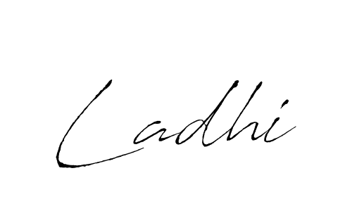 Ladhi stylish signature style. Best Handwritten Sign (Antro_Vectra) for my name. Handwritten Signature Collection Ideas for my name Ladhi. Ladhi signature style 6 images and pictures png