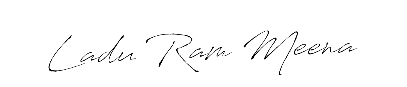 Similarly Antro_Vectra is the best handwritten signature design. Signature creator online .You can use it as an online autograph creator for name Ladu Ram Meena. Ladu Ram Meena signature style 6 images and pictures png
