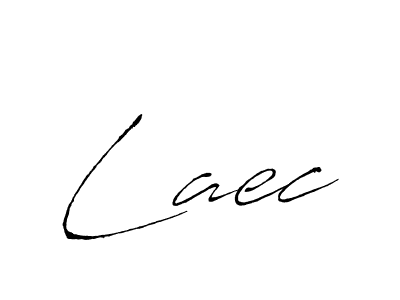 if you are searching for the best signature style for your name Laec. so please give up your signature search. here we have designed multiple signature styles  using Antro_Vectra. Laec signature style 6 images and pictures png