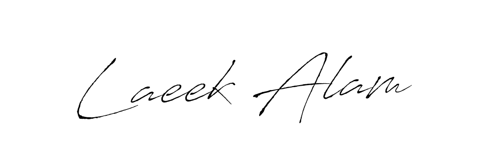 This is the best signature style for the Laeek Alam name. Also you like these signature font (Antro_Vectra). Mix name signature. Laeek Alam signature style 6 images and pictures png