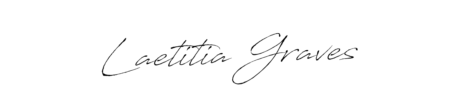Make a beautiful signature design for name Laetitia Graves. Use this online signature maker to create a handwritten signature for free. Laetitia Graves signature style 6 images and pictures png