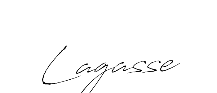 Also we have Lagasse name is the best signature style. Create professional handwritten signature collection using Antro_Vectra autograph style. Lagasse signature style 6 images and pictures png