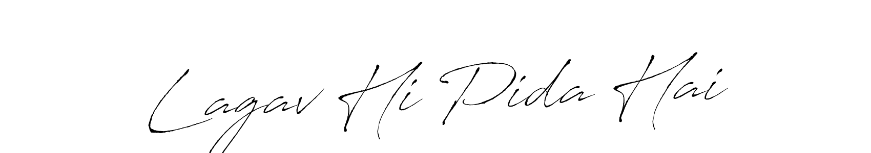 Antro_Vectra is a professional signature style that is perfect for those who want to add a touch of class to their signature. It is also a great choice for those who want to make their signature more unique. Get Lagav Hi Pida Hai name to fancy signature for free. Lagav Hi Pida Hai signature style 6 images and pictures png