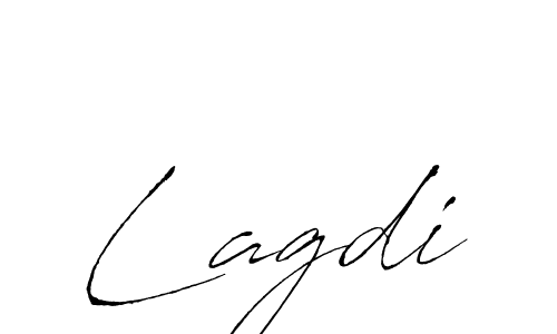 Create a beautiful signature design for name Lagdi. With this signature (Antro_Vectra) fonts, you can make a handwritten signature for free. Lagdi signature style 6 images and pictures png