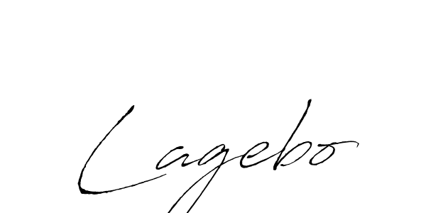 How to make Lagebo signature? Antro_Vectra is a professional autograph style. Create handwritten signature for Lagebo name. Lagebo signature style 6 images and pictures png