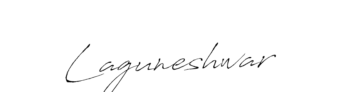 Make a beautiful signature design for name Laguneshwar. With this signature (Antro_Vectra) style, you can create a handwritten signature for free. Laguneshwar signature style 6 images and pictures png