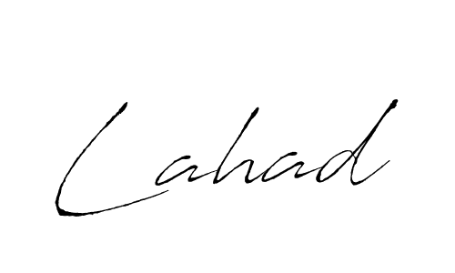 You should practise on your own different ways (Antro_Vectra) to write your name (Lahad) in signature. don't let someone else do it for you. Lahad signature style 6 images and pictures png