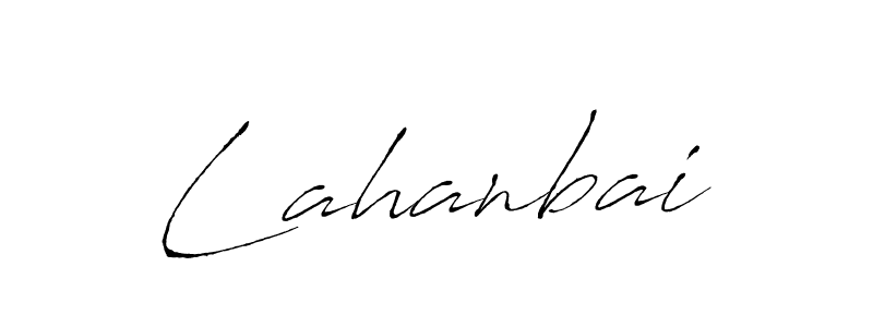 Also we have Lahanbai name is the best signature style. Create professional handwritten signature collection using Antro_Vectra autograph style. Lahanbai signature style 6 images and pictures png