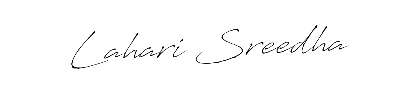Make a short Lahari Sreedha signature style. Manage your documents anywhere anytime using Antro_Vectra. Create and add eSignatures, submit forms, share and send files easily. Lahari Sreedha signature style 6 images and pictures png