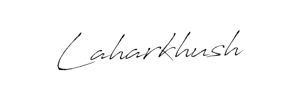 Laharkhush stylish signature style. Best Handwritten Sign (Antro_Vectra) for my name. Handwritten Signature Collection Ideas for my name Laharkhush. Laharkhush signature style 6 images and pictures png