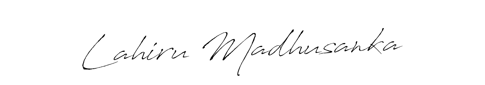 Also You can easily find your signature by using the search form. We will create Lahiru Madhusanka name handwritten signature images for you free of cost using Antro_Vectra sign style. Lahiru Madhusanka signature style 6 images and pictures png