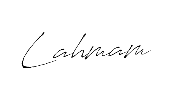 Once you've used our free online signature maker to create your best signature Antro_Vectra style, it's time to enjoy all of the benefits that Lahmam name signing documents. Lahmam signature style 6 images and pictures png