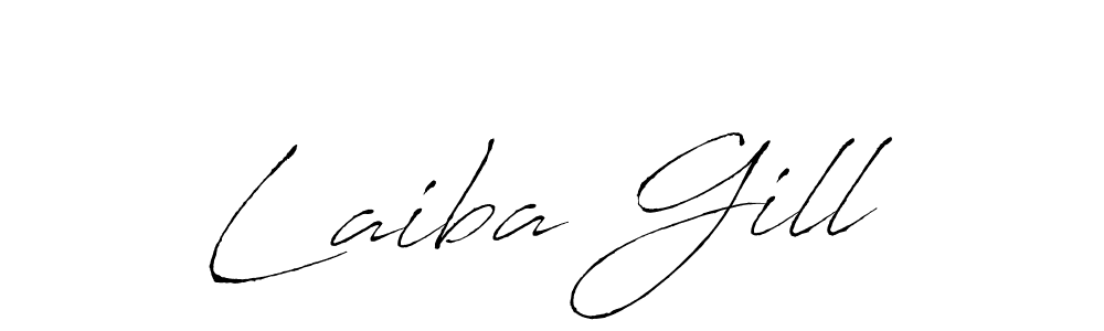 Make a short Laiba Gill signature style. Manage your documents anywhere anytime using Antro_Vectra. Create and add eSignatures, submit forms, share and send files easily. Laiba Gill signature style 6 images and pictures png