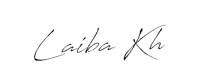 Also You can easily find your signature by using the search form. We will create Laiba Kh name handwritten signature images for you free of cost using Antro_Vectra sign style. Laiba Kh signature style 6 images and pictures png