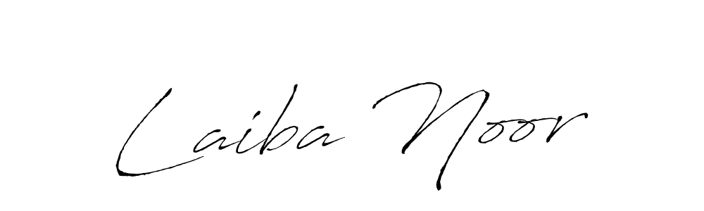 Antro_Vectra is a professional signature style that is perfect for those who want to add a touch of class to their signature. It is also a great choice for those who want to make their signature more unique. Get Laiba Noor name to fancy signature for free. Laiba Noor signature style 6 images and pictures png