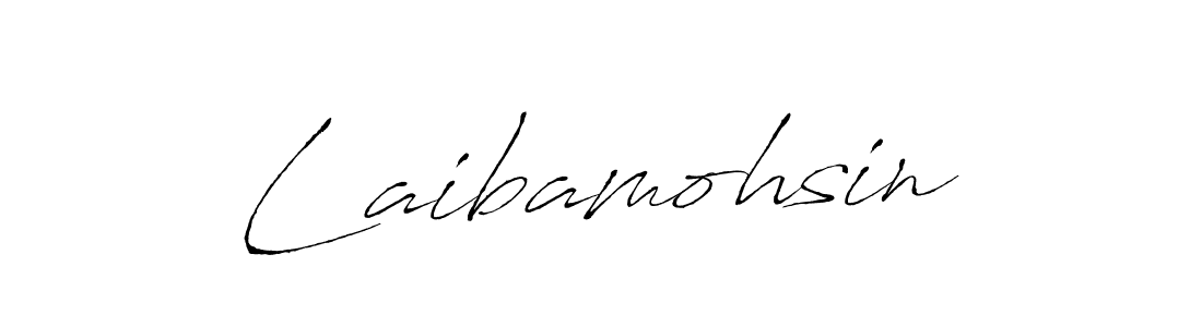 This is the best signature style for the Laibamohsin name. Also you like these signature font (Antro_Vectra). Mix name signature. Laibamohsin signature style 6 images and pictures png