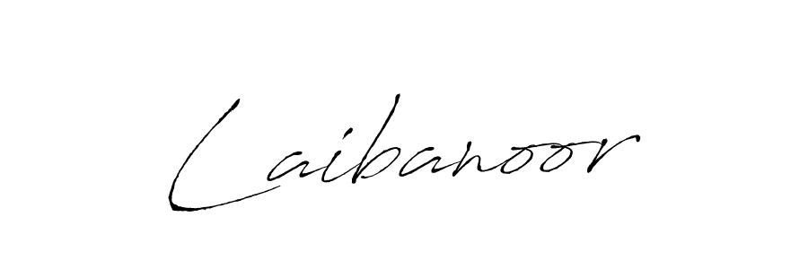 How to make Laibanoor name signature. Use Antro_Vectra style for creating short signs online. This is the latest handwritten sign. Laibanoor signature style 6 images and pictures png