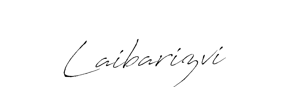 You should practise on your own different ways (Antro_Vectra) to write your name (Laibarizvi) in signature. don't let someone else do it for you. Laibarizvi signature style 6 images and pictures png