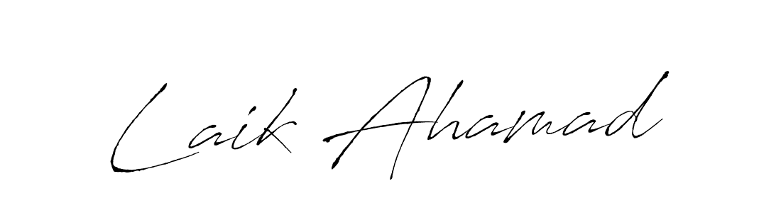 Make a beautiful signature design for name Laik Ahamad. Use this online signature maker to create a handwritten signature for free. Laik Ahamad signature style 6 images and pictures png