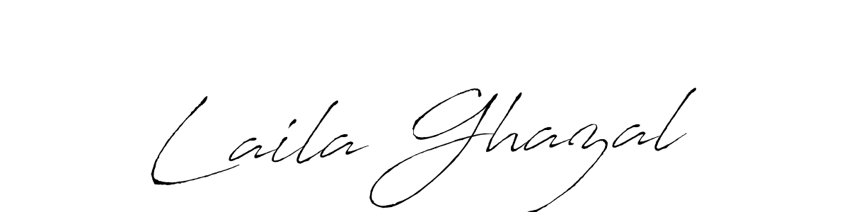 Create a beautiful signature design for name Laila Ghazal. With this signature (Antro_Vectra) fonts, you can make a handwritten signature for free. Laila Ghazal signature style 6 images and pictures png