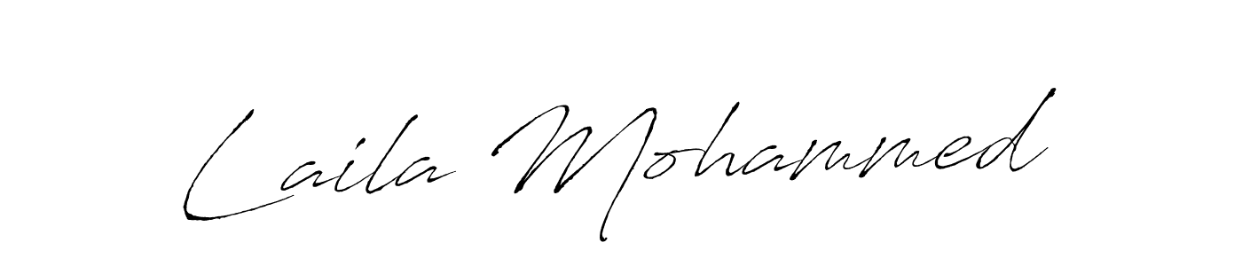 Use a signature maker to create a handwritten signature online. With this signature software, you can design (Antro_Vectra) your own signature for name Laila Mohammed. Laila Mohammed signature style 6 images and pictures png