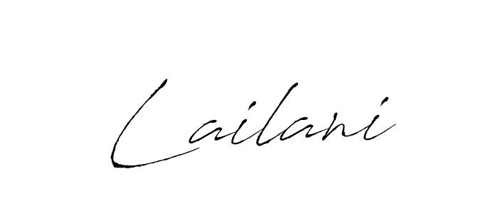 How to make Lailani name signature. Use Antro_Vectra style for creating short signs online. This is the latest handwritten sign. Lailani signature style 6 images and pictures png