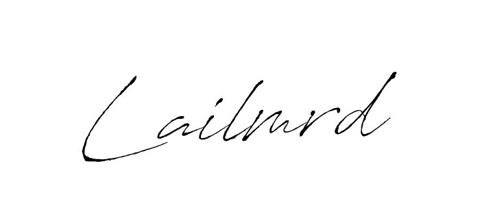 Make a beautiful signature design for name Lailmrd. With this signature (Antro_Vectra) style, you can create a handwritten signature for free. Lailmrd signature style 6 images and pictures png