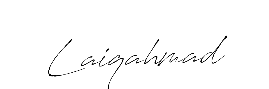 Design your own signature with our free online signature maker. With this signature software, you can create a handwritten (Antro_Vectra) signature for name Laiqahmad. Laiqahmad signature style 6 images and pictures png