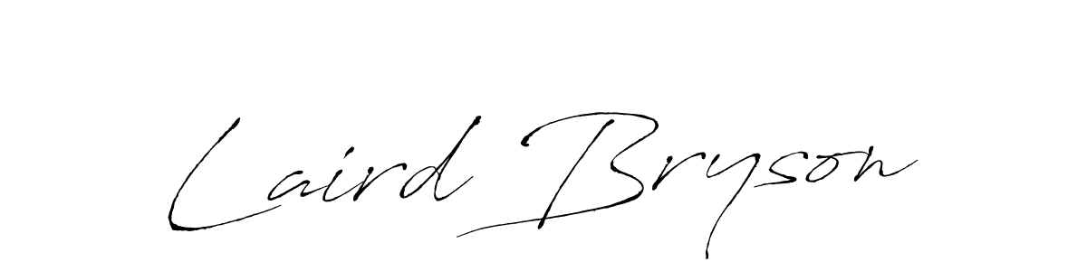 Use a signature maker to create a handwritten signature online. With this signature software, you can design (Antro_Vectra) your own signature for name Laird Bryson. Laird Bryson signature style 6 images and pictures png